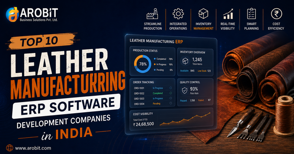 Top 10 Leather Manufacturing ERP Software Development Companies in India