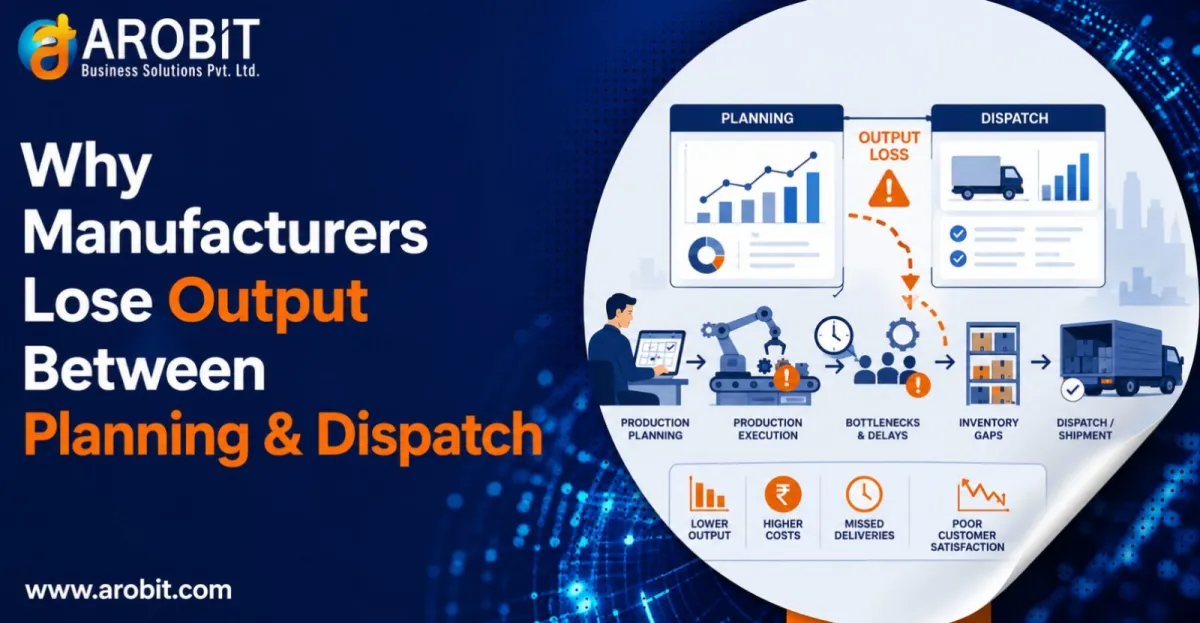 Why Manufacturing Businesses Lose Output Between Planning and Dispatch