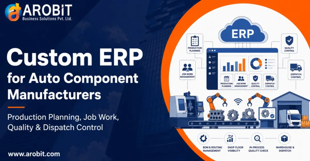 ERP for auto component manufacturers