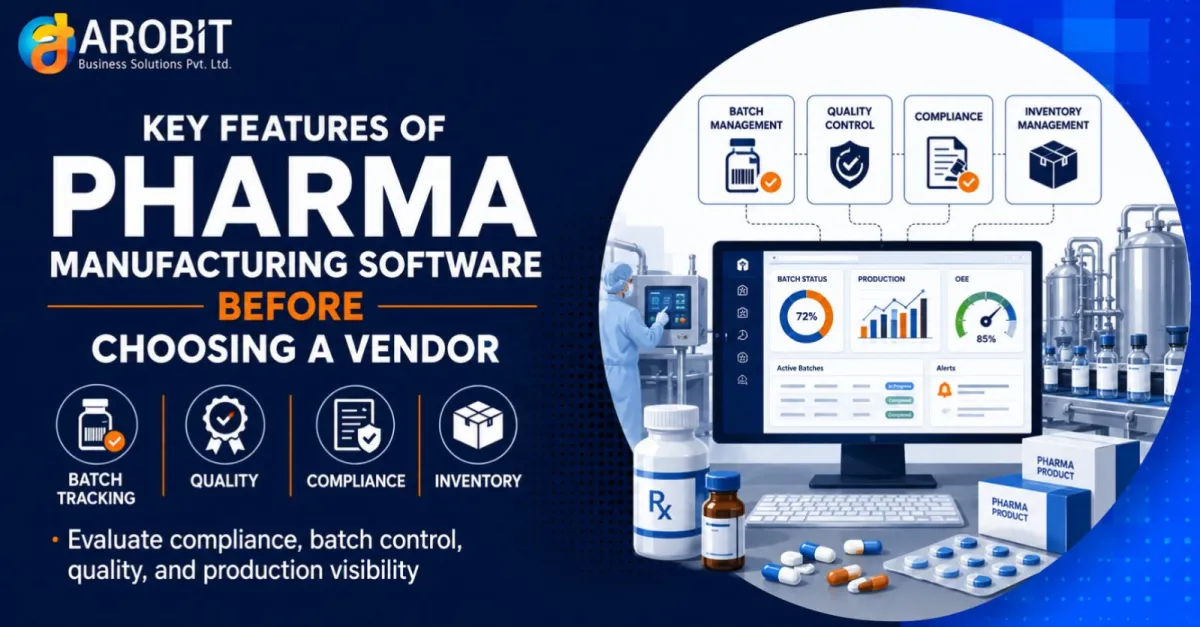 Pharma Manufacturing Software